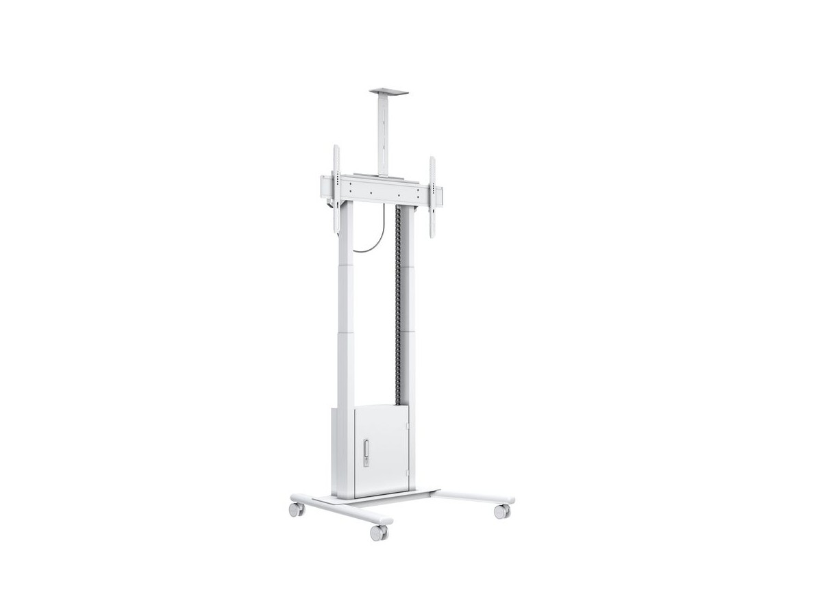 Multibrackets 7350073736782 M Motorized Floorstand Incl cabinet & camerashelf 120kg White