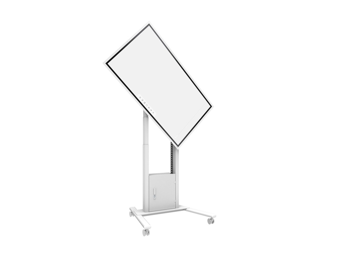 Multibrackets 7350073739073 M Motorized Floorstand Flip 2 incl cabinet & camerashelf 120kg White