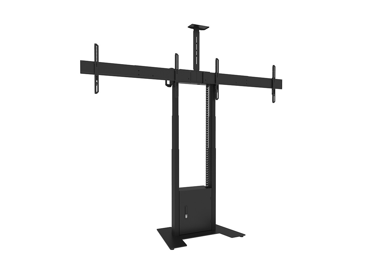 Multibrackets 7350073739004 M Motorized Floorbase Dual Screen incl cabinet & cam-shelf 120kg