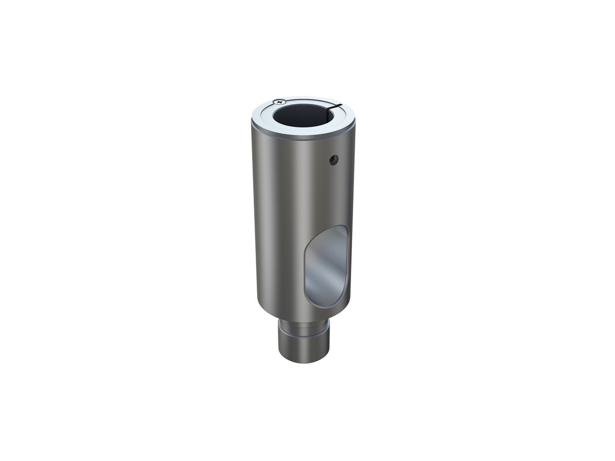 Multibrackets 7350073735402 M Extension Pipe 10cm for M VESA Gas Lift Arm Single Silver
