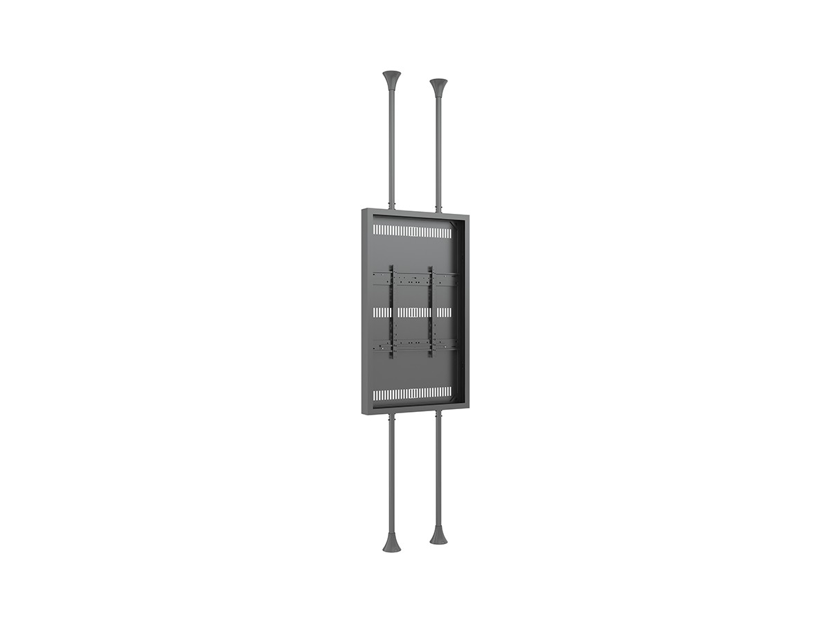 Multibrackets 7350105217548 M Pro Series - Enclosure 75'' Floor to Ceiling Mount High Brightness Large Black