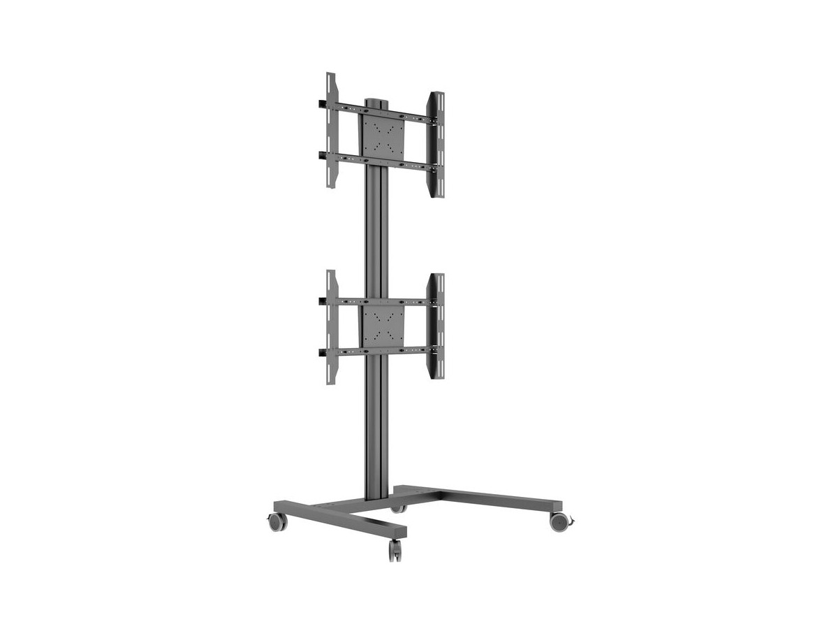 Multibrackets 7350105212215 M Display Stand 180 Dual Vertical Black