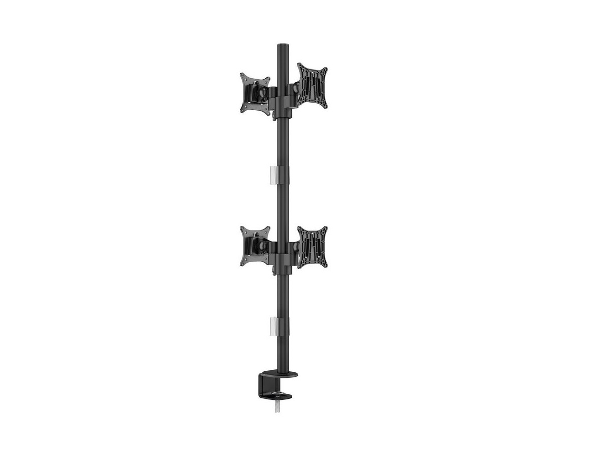 Multibrackets 7350073735907 M VESA Deskmount Officeline Quad B2B Black