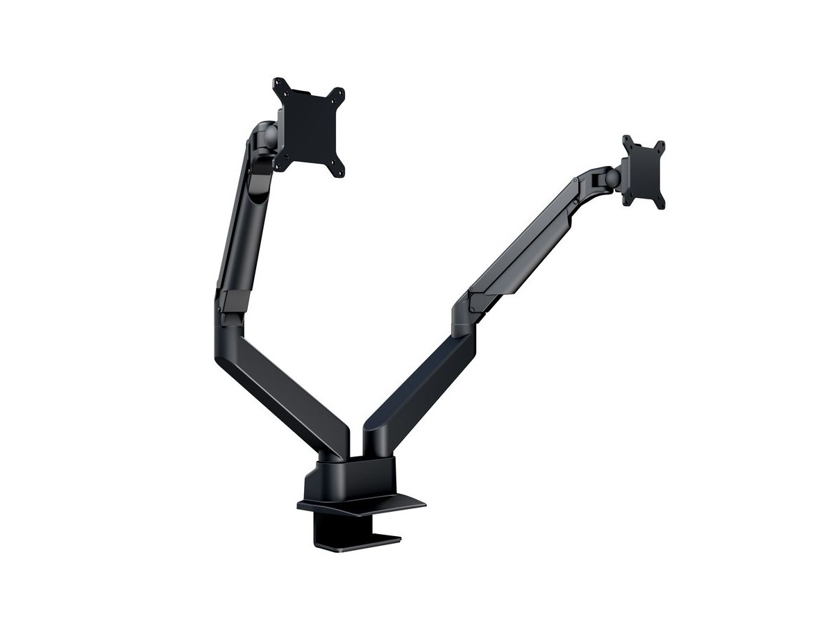 Multibrackets 7350073734207 M VESA Gas Lift Arm Dual Side by Side HD Black