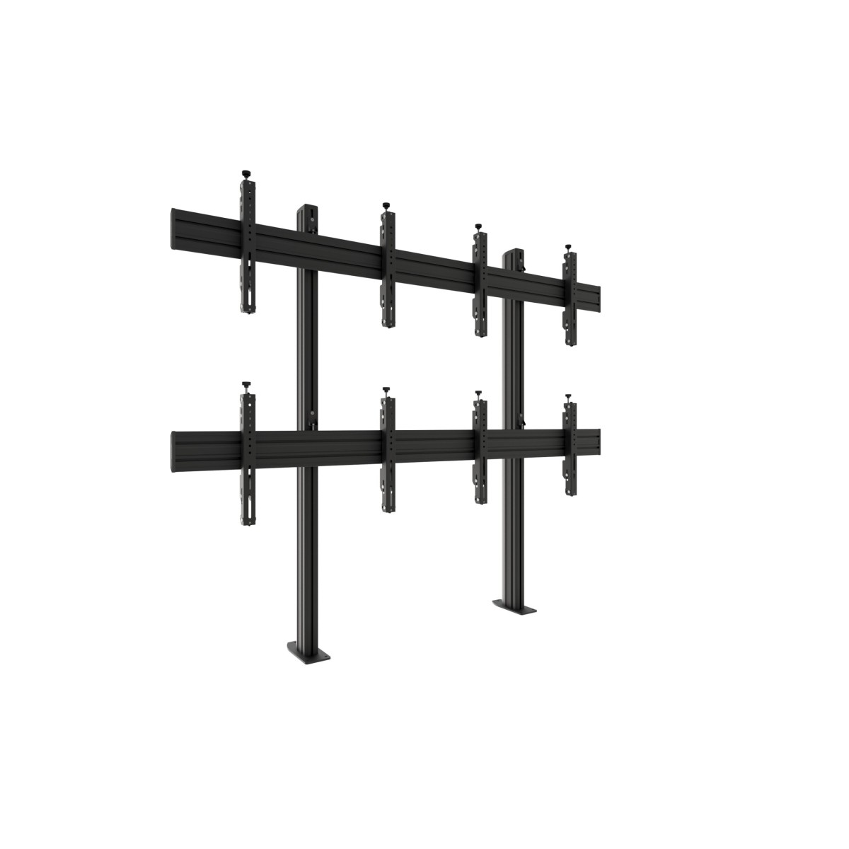 Edbak VWSA2257-L Video Wall Bolt Down Stand, modular 2×2, for 50″-57″ Screens, Landscape