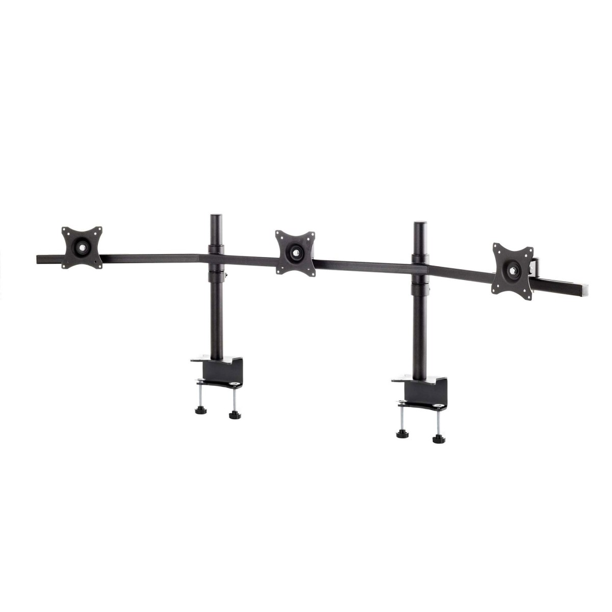 Edbak SV11 Desktop Mount for Three 19-27″ Screens, curved