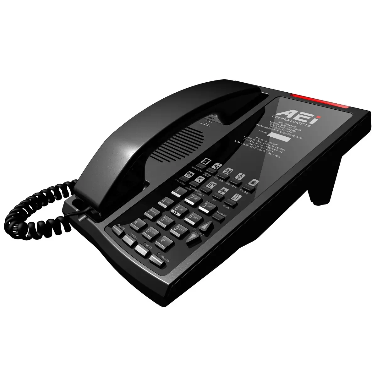 AEI AMT-6110-S/AMT-6110-SF Single-Line Analog Corded Speakerphone