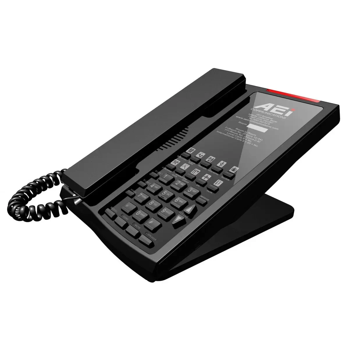 AEI ASP-6210-S Dual-Line Analog Corded Speakerphone