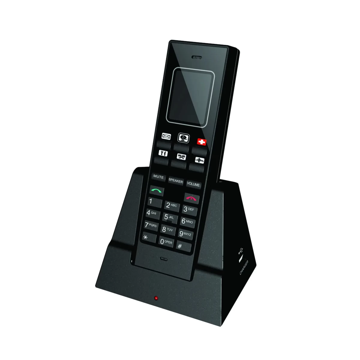 AEI GR-8106-SPBU Single-Line Cordless handset with Stand-up Base Charger(extension)