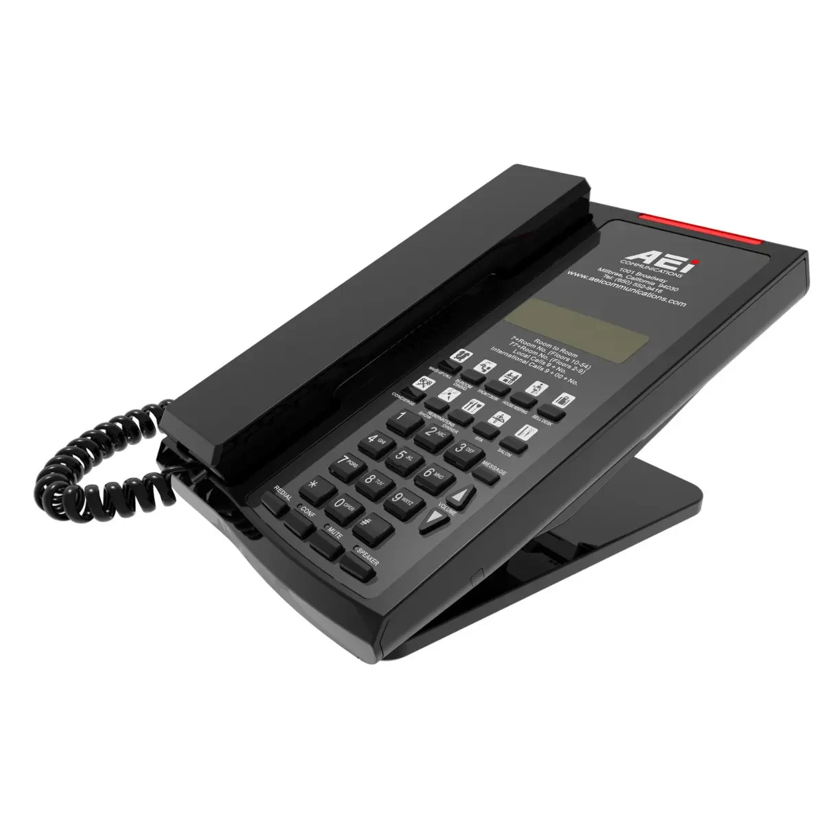 AEI SSP/SMT-9110-S Single-Line IP Corded Speakerphone