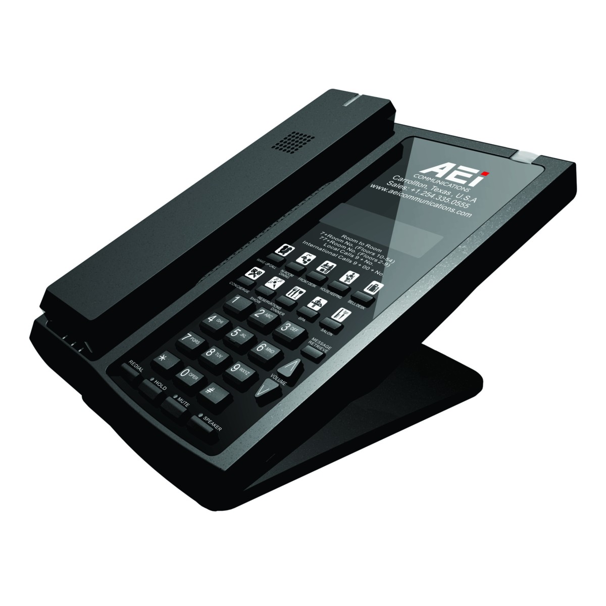 AEI SSP-8110-SMK Single-Line IP Cordless Telephone (master)