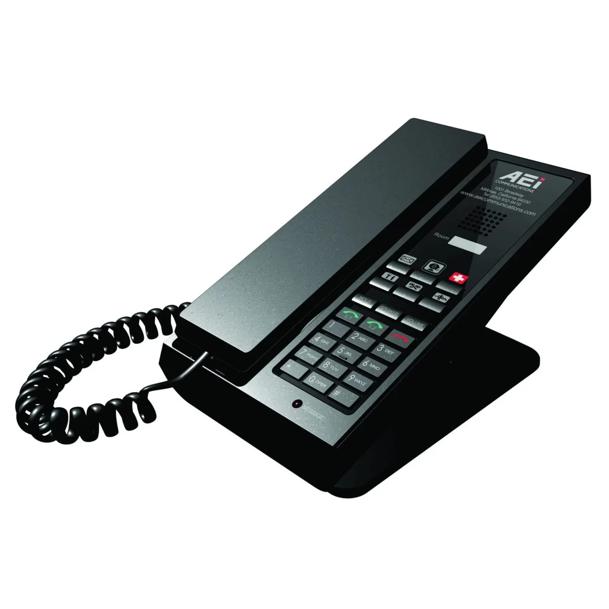 AEI SGR-9206-SM Dual-Line IP Corded Speakerphone (master)