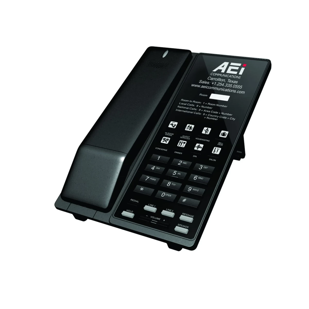 AEI VM-8X08-SMK-NL(S) IP Cordless Series without LCD Screen