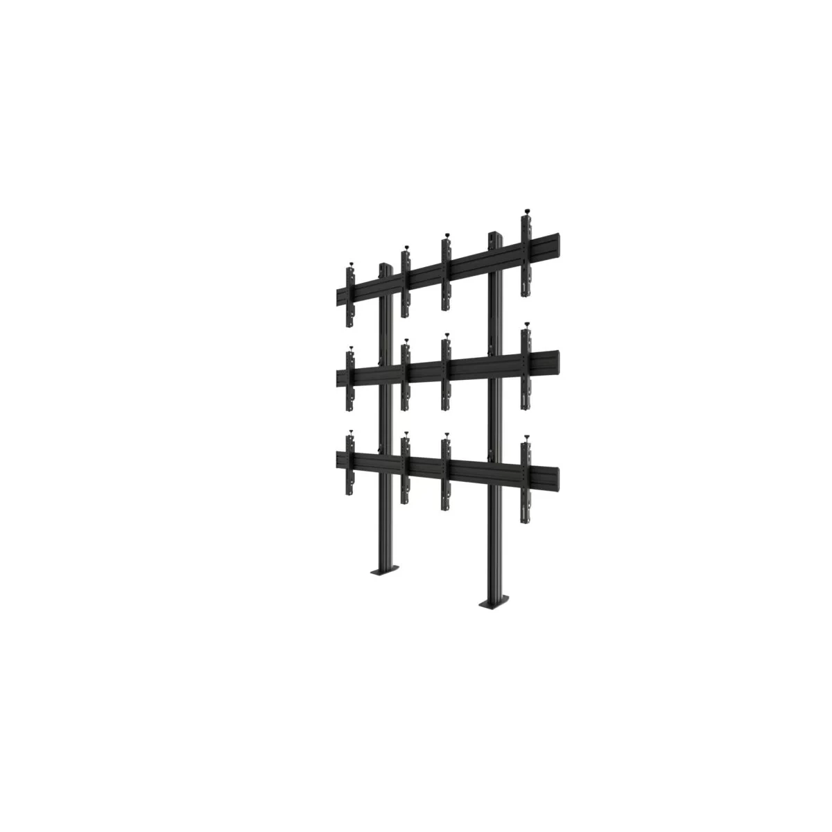 Edbak VWSA2347-L Video Wall Bolt Down Stand, modular 2×3, for 42″-49″ Screens, Landscape