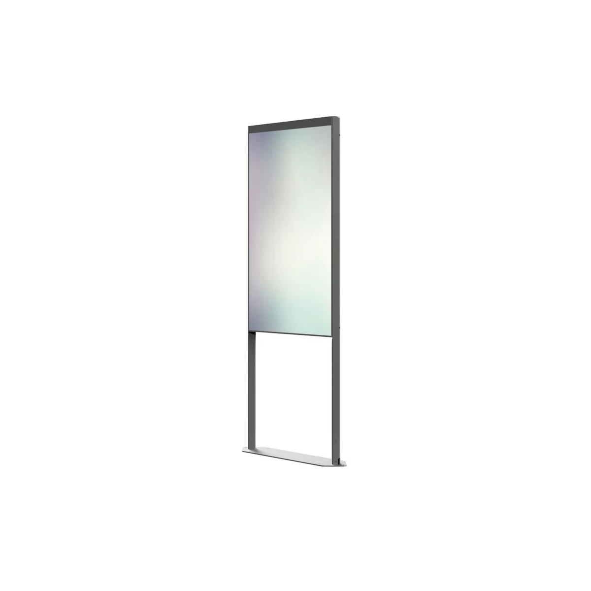 Edbak MWDF.01 Window Display Bold Down Floor Stand for Samsung QM55R (VESA mounted)