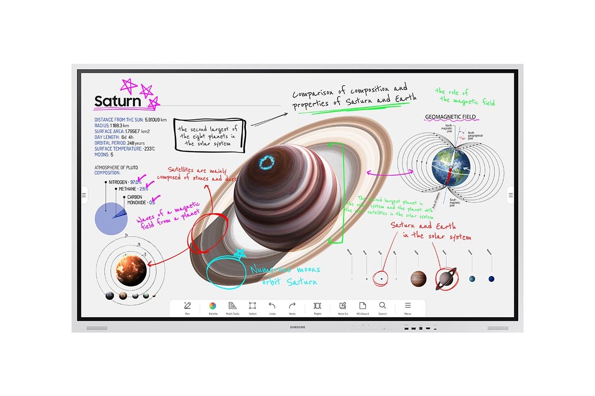 Samsung WM75B Flip Pro Interactive Display (LH75WMBWLGCXEN)