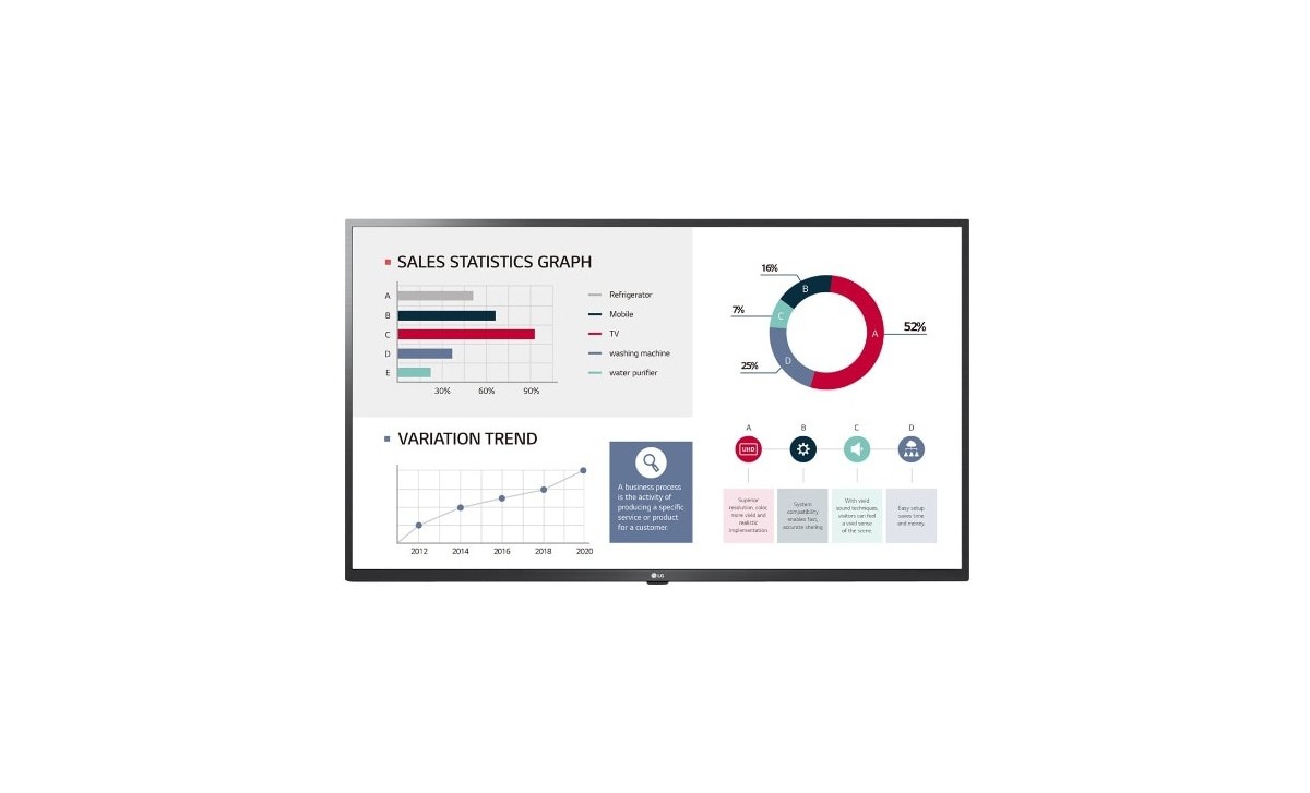 LG 86UL3G-B webOS Ultra HD Digital Signage Display