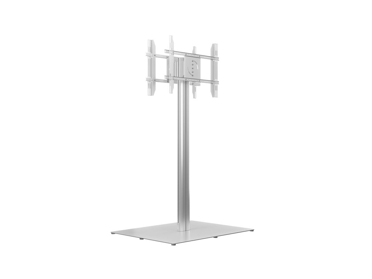 Multibrackets 7350073737291 M Public Display Stand 180 HD Back to Back Silver w. Floorbase