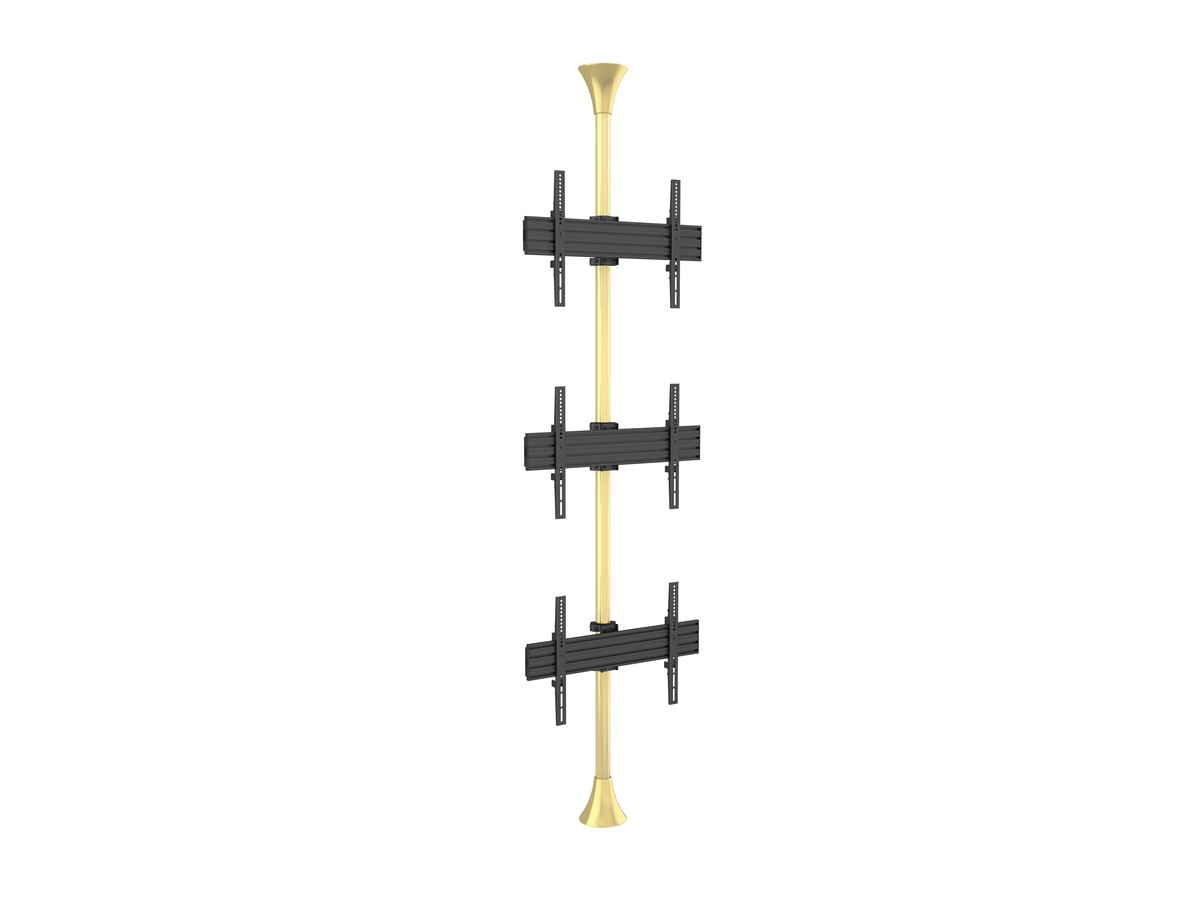 Multibrackets 7350073735761 M Floor to Ceiling Mount Pro MBFC3U Brass