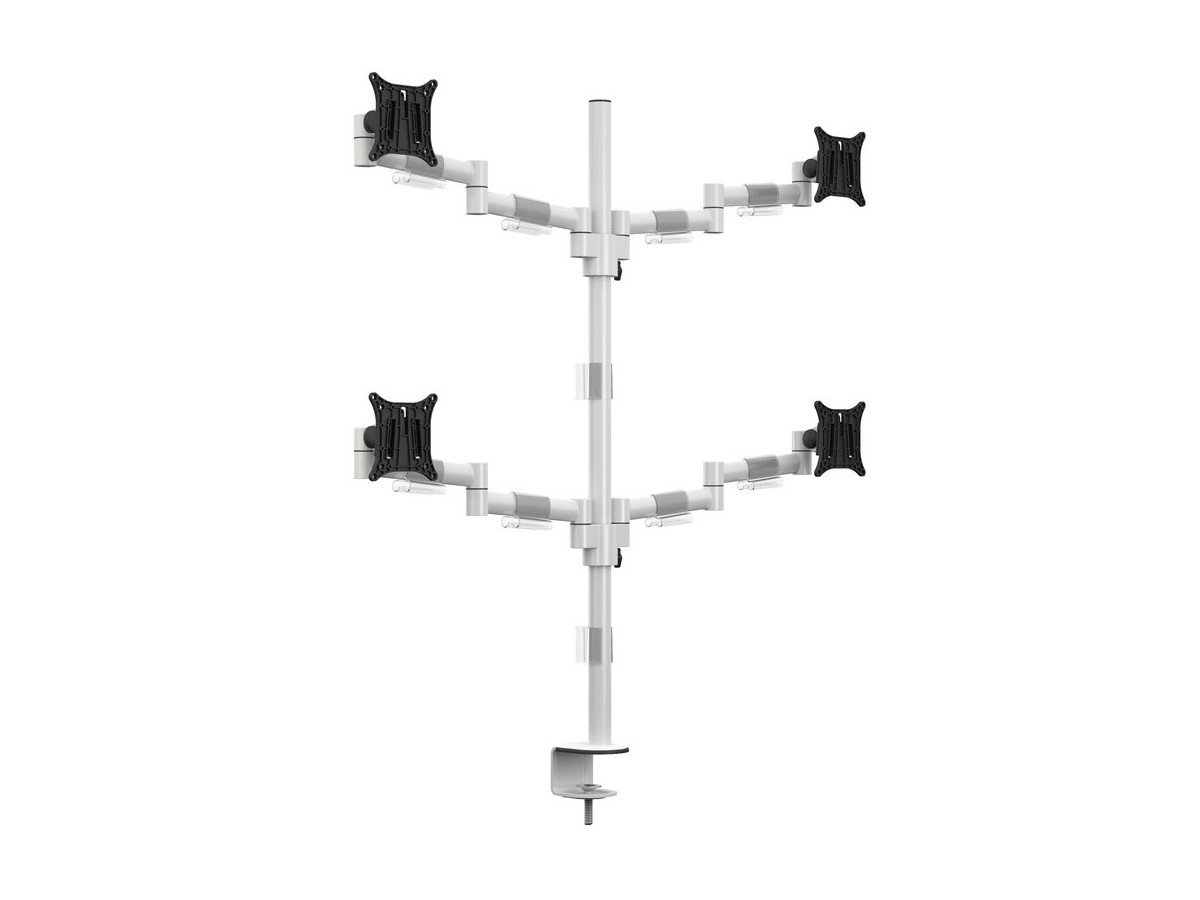 Multibrackets 7350073735587 M VESA Deskmount Officeline Quad White