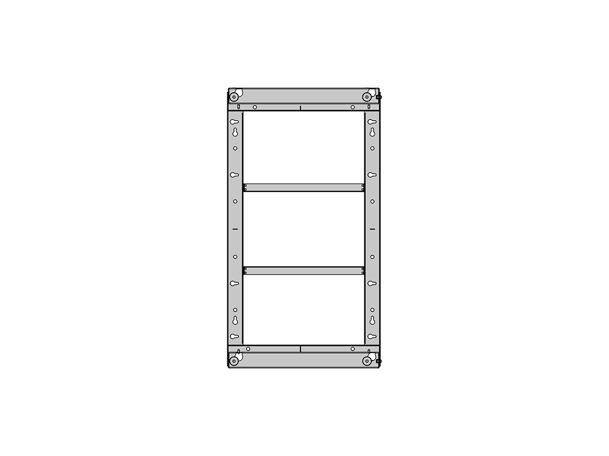 Multibrackets 7350105214745 M Wallmount Pro OH46F/B