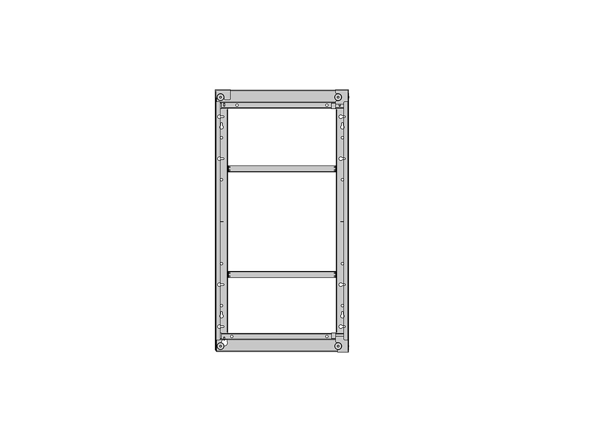 Multibrackets 7350105214752 M Wallmount Pro OH55F/B/A-S