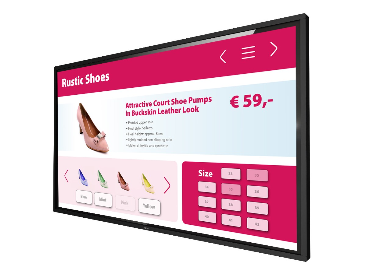 Philips T-Line 55BDL3452T/00 Touch Display