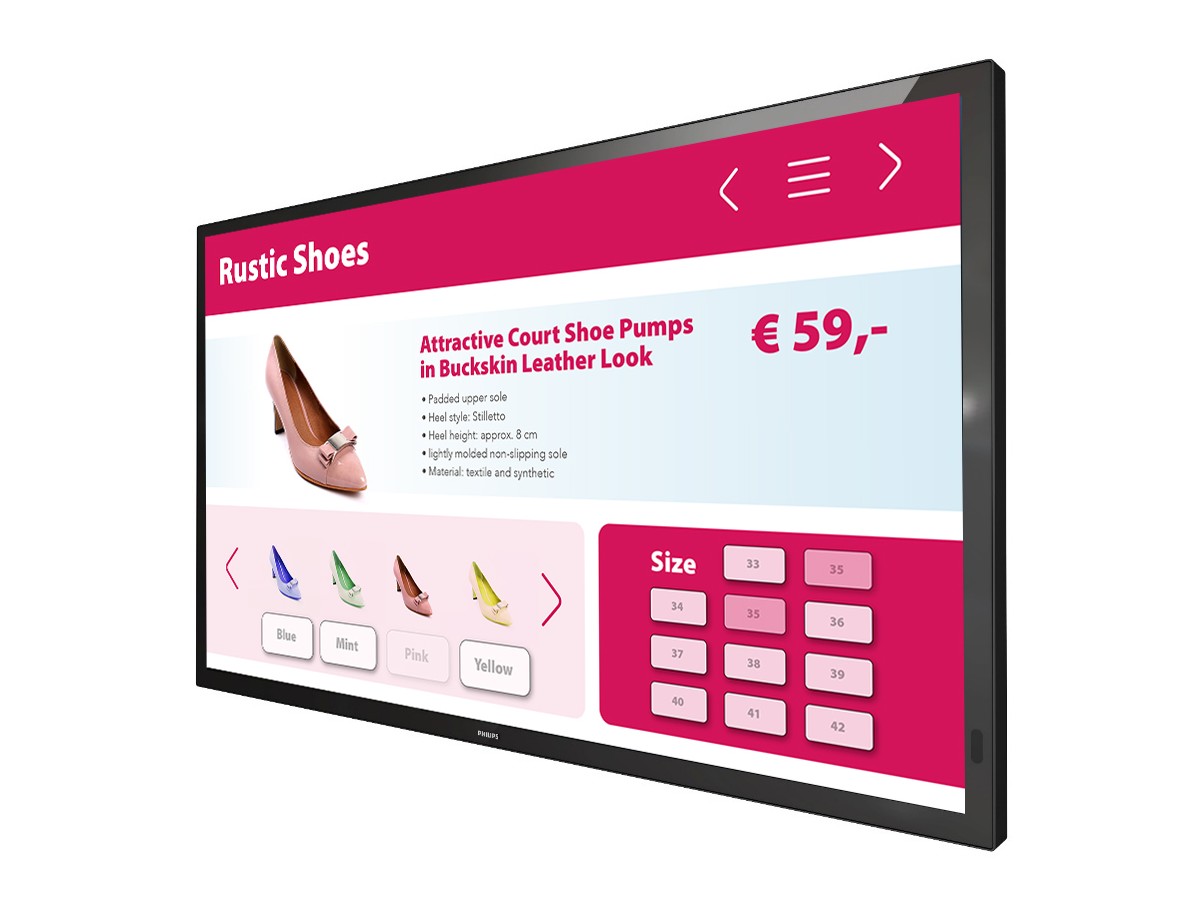 Philips T-Line 43BDL3651T/00 Touch Display