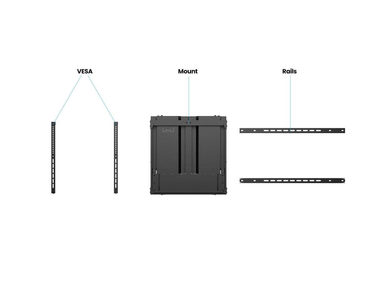 Multibrackets 7350105210228 M Counterbalanced Wallmount HD 23-40kg