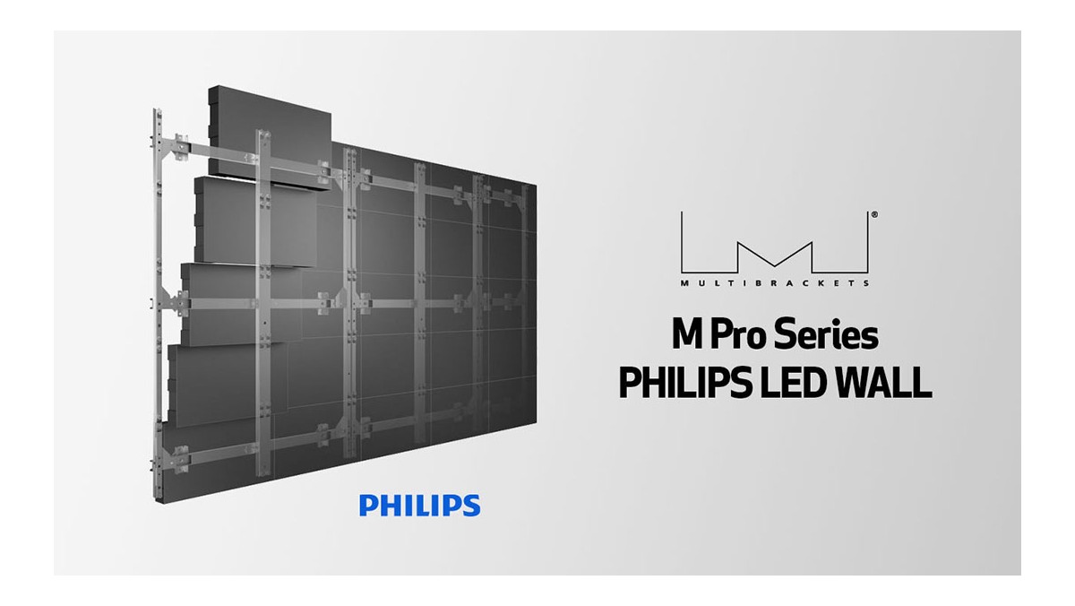 Multibrackets 7350105213151 Pro Series Philips LED WALL 1X1, Philips 27BDL9112L/00