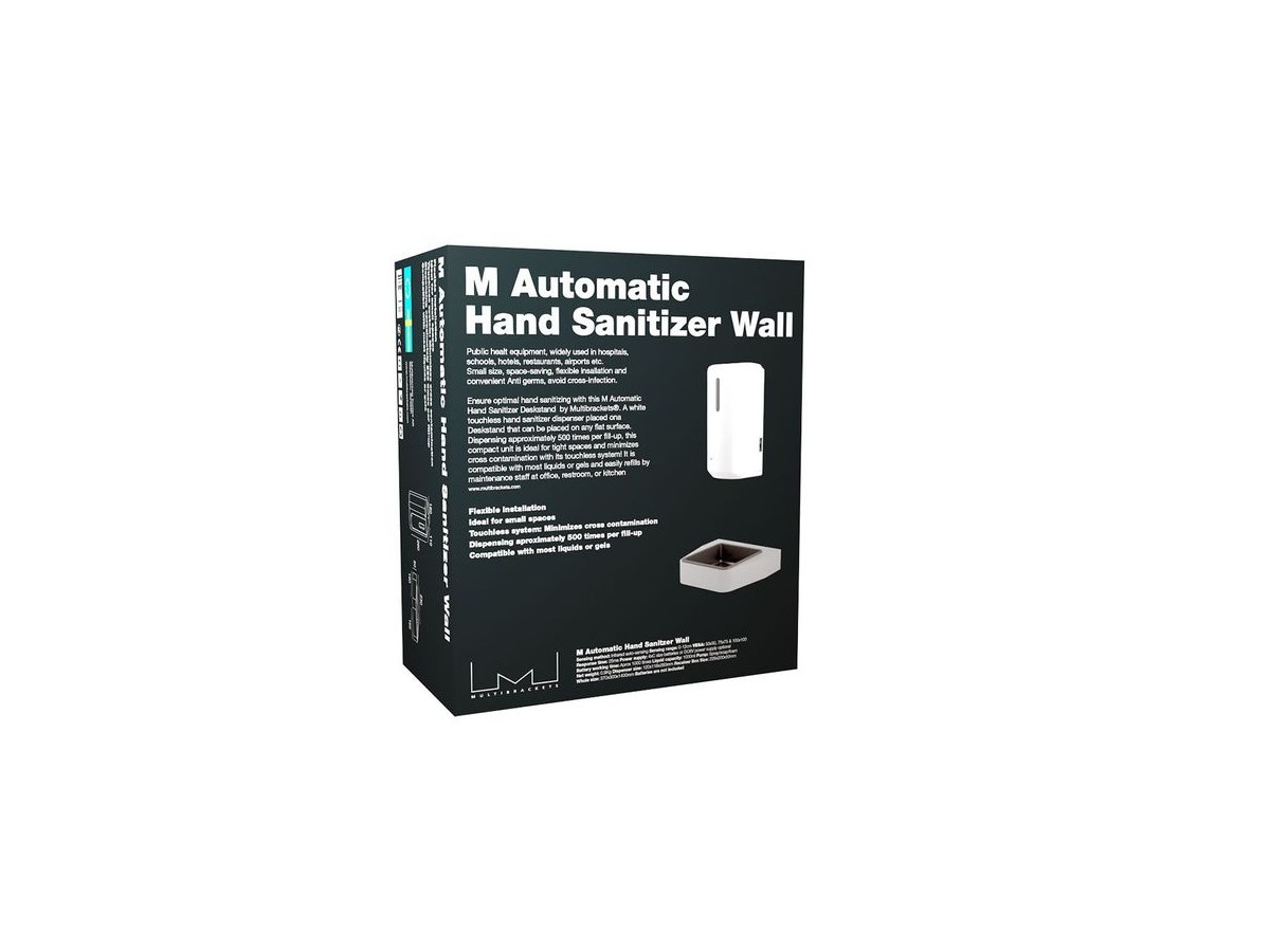 Multibrackets 7350073739622 M Automatic Hand Sanitizer Wall