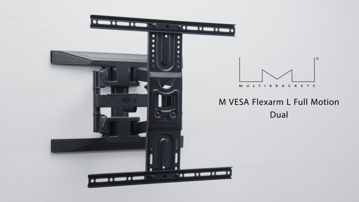 Multibrackets 7350105210402 M VESA Flexarm L Full Motion Dual