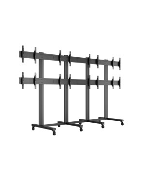 Multibrackets 7350073731794 M Public Video Wall Stand 8-Screens 40-55'' Black