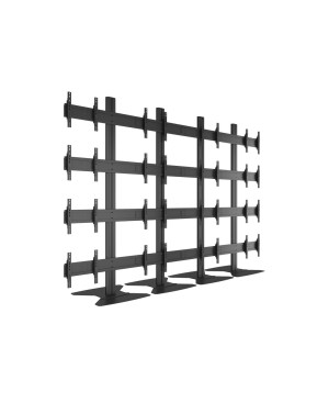 Multibrackets 7350073730933 M Public Video Wall Stand 16-Screens 40-55'' Black