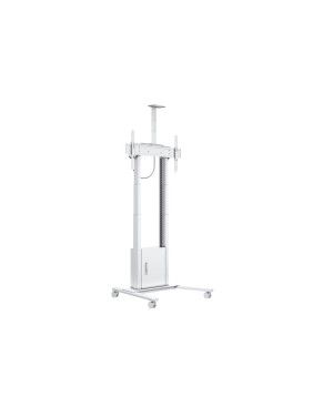 Multibrackets 7350073736782 M Motorized Floorstand Incl cabinet & camerashelf 120kg White