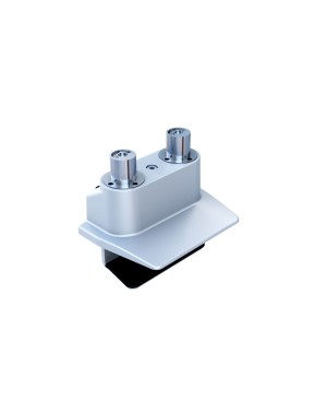 Multibrackets 7350073730896 M Gas Lift Duo Desk Clamp Silver