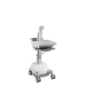 Multibrackets 7350073730964 M Universal Workstation Cart DT with Batterypack