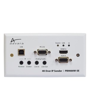 Aavara PB9000W-SE Sender Wall Plate