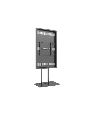Multibrackets 7350073732685 M Pro Series - Dual Pole Enclosure 65'' Floorbase