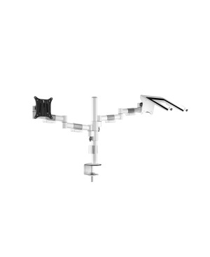 Multibrackets 7350105216771 M VESA Deskmount Officeline Dual 2 Laptopholder White