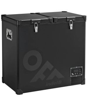 OFF by Indel B TB118 DD Steel Black Portable Refrigerator