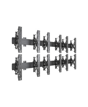 Multibrackets 7350073735044 M Wallmount Pro MBW3x2UP Push In Pop Out Black