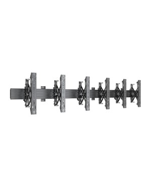 Multibrackets 7350073734139 M Wallmount Pro MBW3X1U Push In Pop Out Black