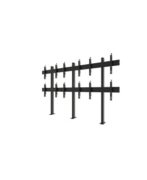 Edbak VWSA3257-L Video Wall Bolt Down Stand, modular 3×2, for 50″-57″ Screens, Landscape