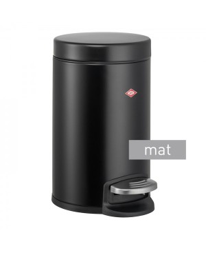 Wesco 123212-73 Pedal Bin 123 13L Matt Black