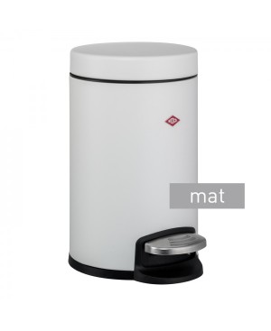 Wesco 123212-74 Pedal Bin 123 13L Matt White
