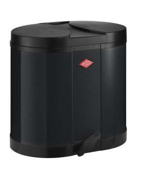 Wesco 170611-62 Eco-Double Bin 170 2x15L Black