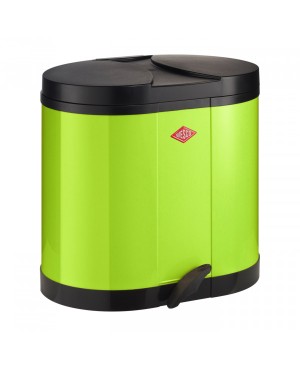 Wesco 170611-20 Eco-Double Bin 170 2x15L Limegreen