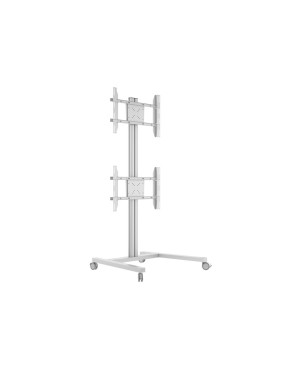 Multibrackets 7350105212222 M Display Stand 180 Dual Vertical Silver