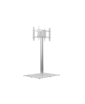 Multibrackets 7350073737291 M Public Display Stand 180 HD Back to Back Silver w. Floorbase